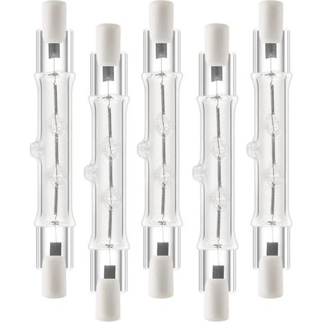 300W 230V, Ampoule LinéAire HalogèNe R7S, Lampe HalogèNe à Intensité Variable pour L\'éClairage de Paysage de Travaux de (1/4)