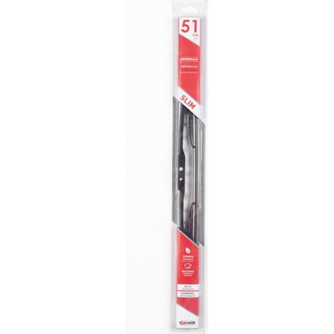 Spazzola Singola Tergicristallo Mis.51 cm-20" Universale per auto