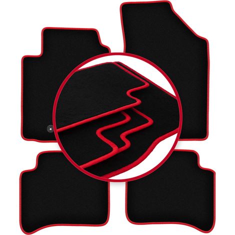 Tappetini auto CARLUX-RED per: Toyota Yaris I 5 porte (1999-2005) (1/5)
