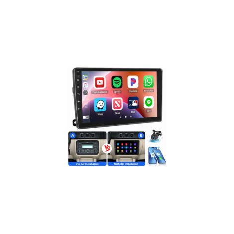 Pour Skoda Fabia II 2008-2014 Apple Carplay Android 15 Autoradio GPS RDS BT WIFI 1+32G CAM (1/5)