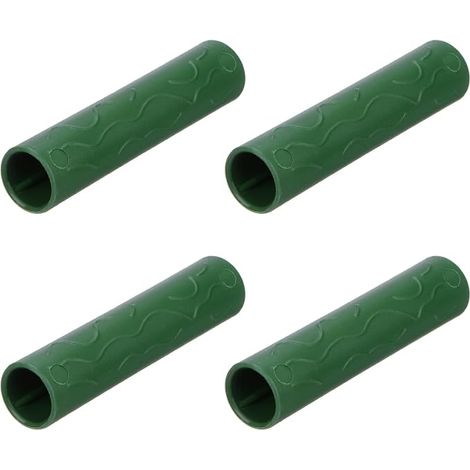 4 Pièces 11mm Connecteurs de Construction de Cadre de Serre, Raccord de Tuyau pour Treillis de Raisin/Abri Solaire/Piquets de Jardinage, Accessoires de Serre [Vert] (1/5)