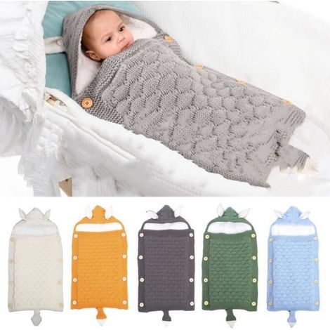 Nid d'ange - Couvertures d'emmaillotage - Convient pour 0-12 mois - Vert - - Sac de couchage pour bébé (1/4)