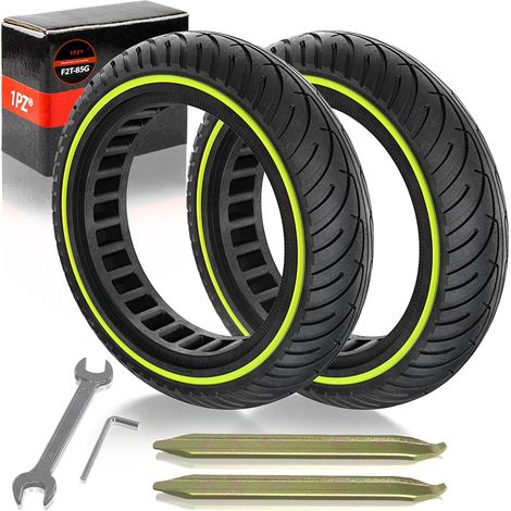F2T-85G Pneu solide 8,5 pouces remplacement pour scooter électrique Xiaomi M365/Mi Pro 2/Cecotec Gotrax Gxl V2 (1/5)