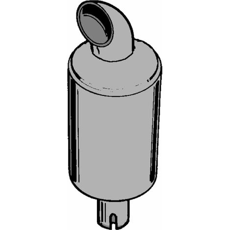 Silencieux 894291M2 Ø 55 H 400 adaptable LANDINI