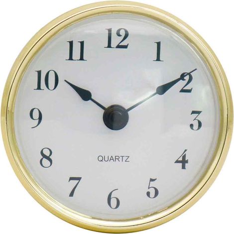 Cadran Horloge Quartz - 80 Mm - Chiffres Arabes - Pour Montre Murale Ou Intégration Artisanale - 1 Pièce (1/5)