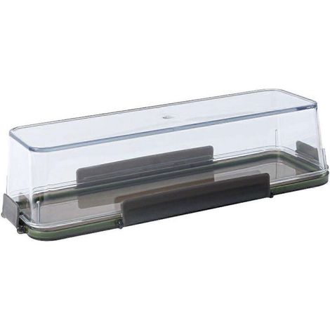 Boîte à gâteaux roulés avec couvercle transparent, porte-pain, présentoir à gâteaux, boîte de rangement alimentaire, facile à nettoyer. (1/5)