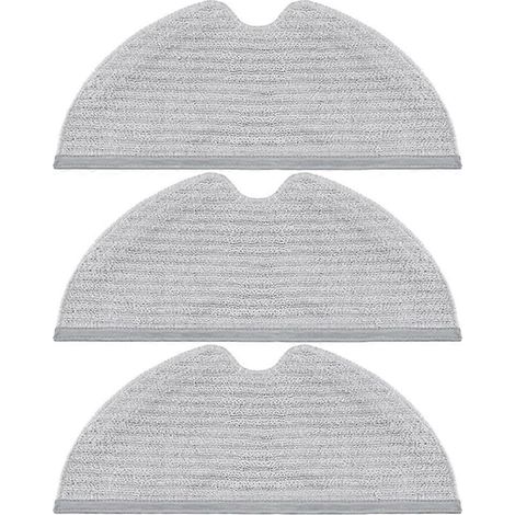 Set mit 3 Zubehörteilen für den Xiaomi Dreame D9 L10PRO Saugroboter (Reinigungstücher und -lappen).