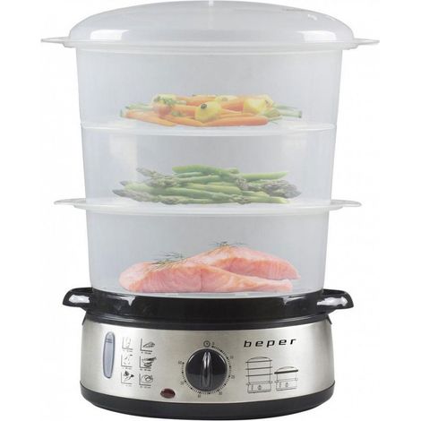 Northix BEP-BC250 Cuiseur Vapeur Inox Transparent 9 L (1/4)