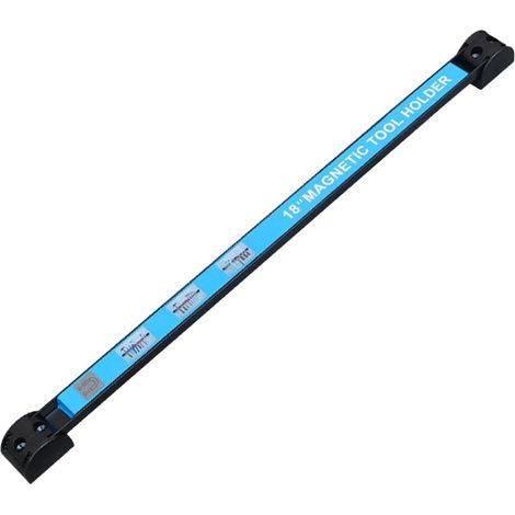 Barre à outils magnétique – Barre magnétique à installation rapide, barre magnétique multifonction robuste Bande de rangement magnétique anti-encombrement pour outils de garage, magasin, établi (1/5)