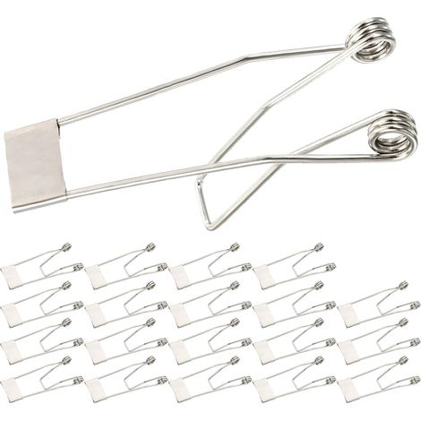 20 x 20mm Recessed Spotlight Spring Clips Recessed Light Emitting Diode Lighting Accessories Ceiling Light Fixture Clips (1/5)