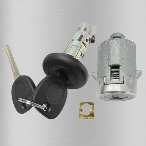 Suitable for Cadillac, Chevrolet, and Buick ignition lock cylinders, left door locks, and two keys. Car parts. (1/4)