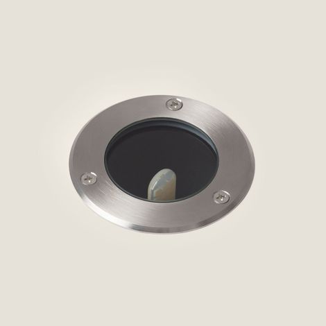 Spot Extérieur Encastrable au Sol Inox G9 Argenté (1/4)