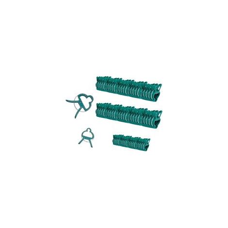 70 Pièces Clips de Tomates,Clips de Plantes/Clips de Jardin,Clips de Support pour Plantes,Légumes,Tomate,Concombre,Piment,Rose,Vert,4.56cm,34.5cm (1/5)