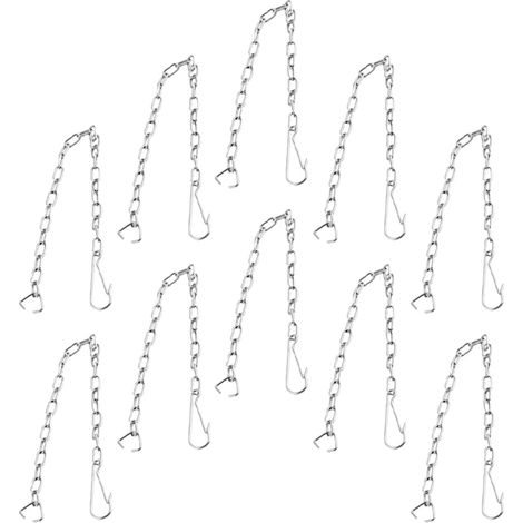Chaîne de Levage à Clapet Inoxydable 10, 10 Pièces (1/5)