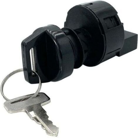 Interrupteur d'allumage avec clé de rechange pour Polaris Ranger 400 425 500 570 700 800 900 1000 Sportsman 300 325 400 450 500 550 570 700 800 Rzr 570 800 900 (1/5)