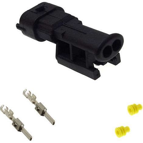 Kit connettore serie Kompakt 1.1a Femmina 2 vie