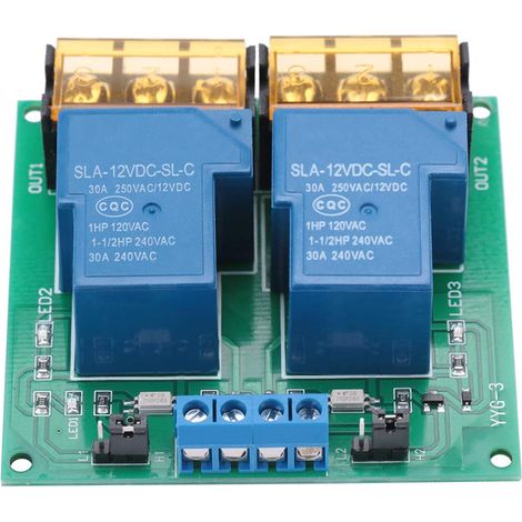 Relè di isolamento optoaccoppiatore bidirezionale ad alta potenza da 12 V CC 30 A YYG-3.
