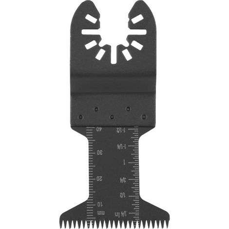 Lames de scie oscillante, 20Pcs 44mm Acier à haute teneur en carbone Oscillant Multi Tool Lames de scie à dents longues pour Bosch Dremel Fein, Outils oscillants électriques (1/5)