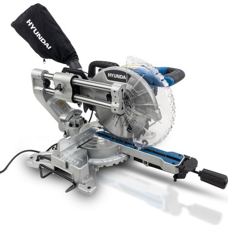 Hyundai 2000W Electric Mitre Saw / Chop Saw with 255mm Blade, 230V