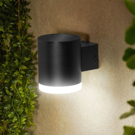 esotec Solar Wandleuchte Aura, Aluminium, 38 LEDs, Akku, Solarmodul 102946 (1/5)