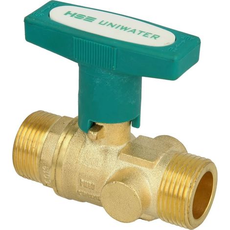 Robinet à bille 1 1/2'' FM/FM avec poignée ISO-T