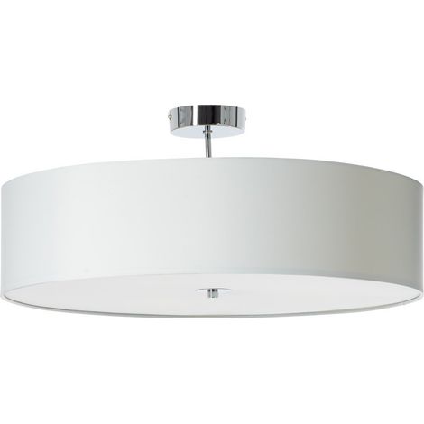 BRILLIANT ANDRIA Deckenleuchte 60cm weiß/chrom Innenleuchten,Deckenleuchten,-dekorat Iv (1/5)
