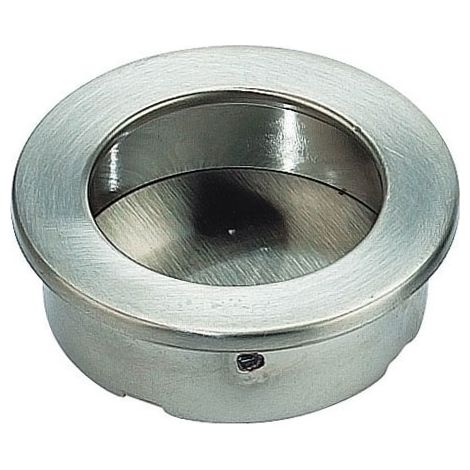 Poignée cuvette castries ii - Décor : Chromé - Diamètre : 40 mm - Encastrement : Ø 35 mm - FOSUN (1/5)