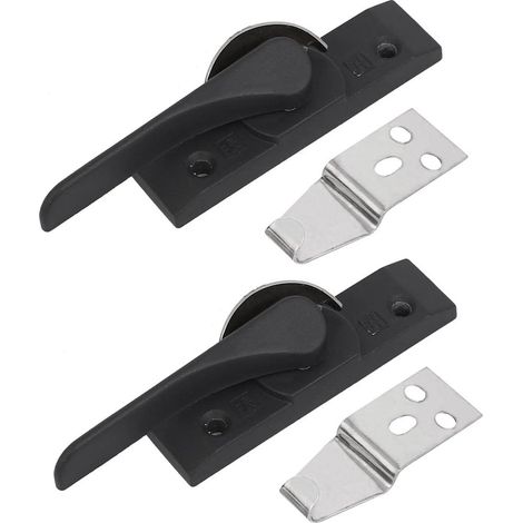 55 mm Zinklegierung Linke Handschraube Feste Crescent Window Sash Lock (1/4)