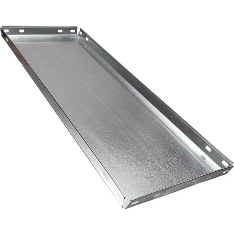SimonRack Étagère Rangement, 500x200x35 mm, 0 Niveaux, 150 kg Capacité de Charge et Point de Flexion, Métal , Étagère Garage, Galvanisé - Bandejas A.Ran (1/3)