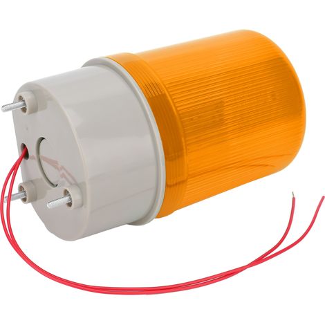 Lampe Flash LED Rouge d'Avertissement Alarme Équipement Signalisation 220VAC BEM-1101 Jaune (1/5)