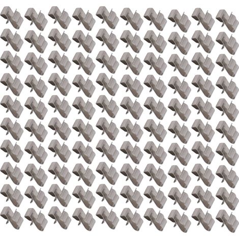 100 Attaches Câble pour Panneaux Solaires en Acier Inoxydable, Fixations Photovoltaïques - Kit d'Installation PV (1/5)