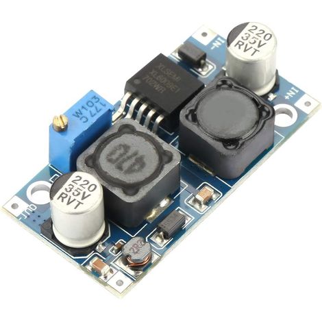 Voltage Regulator Module, 3.8-32V DC-DC Converter, Voltage Step-Up Converter up to 1.3-35V, Power Supply Module, Power Converters (1/5)