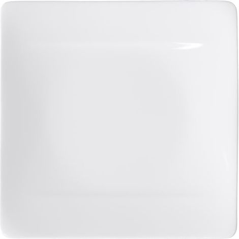 Assiette Plate Porcelaine Blanc 29,2 x 29,2 x 8,5 cm (1/4)