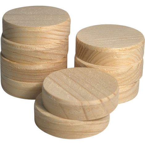 facett Querholzplättchen 30mm Kiefer einseitig angefast (1/3)