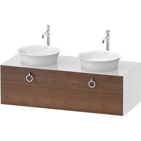 Duravit Tulip blanco, mueble de baño colgado en la pared, anchura (1/2)