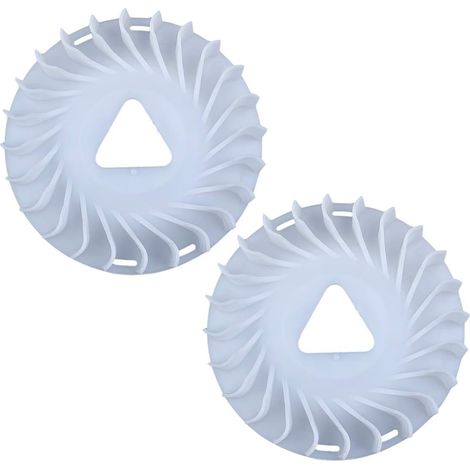 2 Pieces/Lot Recoil Flywheel Fan for Honda GX390 GX340 GX 390 340 188F 190F 13HP Petrol Engine 5KW Generator 19511-ZE3-000 (1/5)