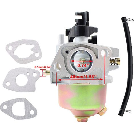 Carburateur - 1 Pièce - Pour Tondeuse À Gazon - 163 Cm3 - Compatible Avec Nettoyeur Haute Pression Et Groupes Électrogènes (1/5)