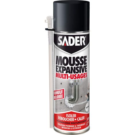 Mousse Expansive Polyuréthane PU Aérosol - Bombe 500 ml