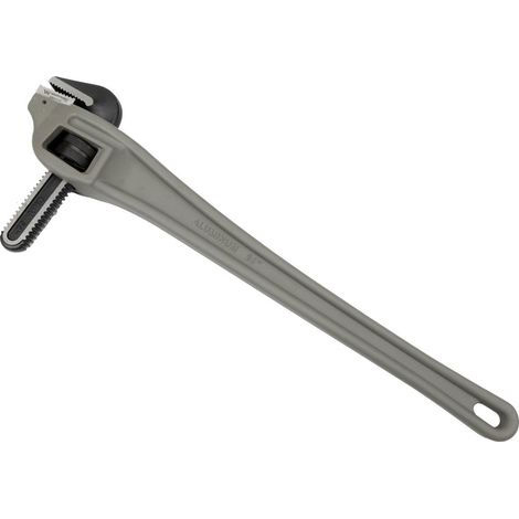 Rohrzange, amerikanische Ausführung, 24 Zoll langer, abgewinkelter Aluminiumgriff, verstärkt, Waryński (1/3)