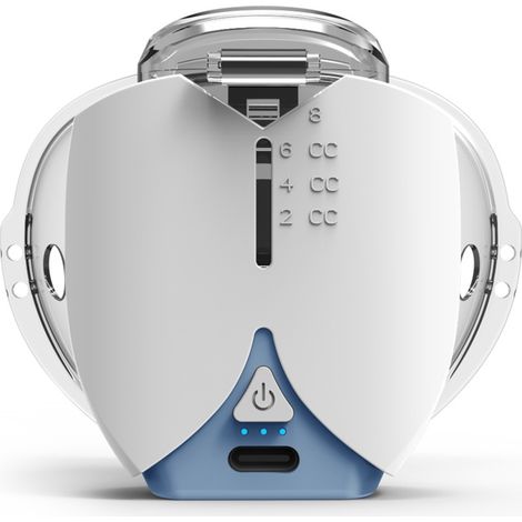 Mini nébuliseur portatif - Petit humidificateur ultrasonique portable bleu et blanc (1/5)