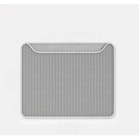 ALLIANDISTapis de litière concave pour chat, antidérapant, Velcro, tapis de contrôle du sable, bac à litière pour chat, tapis anti-éclaboussures, pattes de chat (1/4)