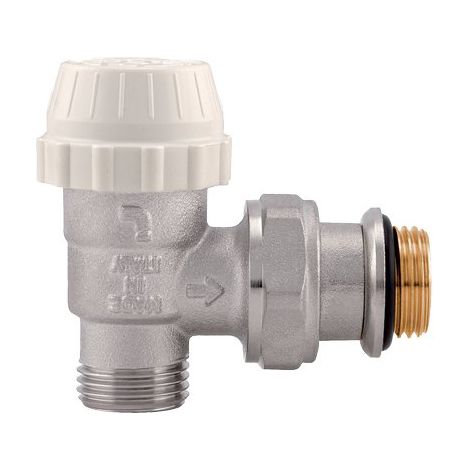 Valvola a Squadro per Radiatore Termostab 995C Itap Ottone Nichelato 3 8 M