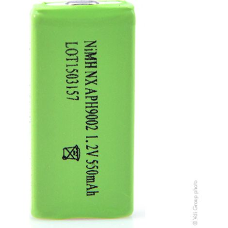NX - Accus NiMH ls HF-C1U prismatique 1.2V 550mAh FT