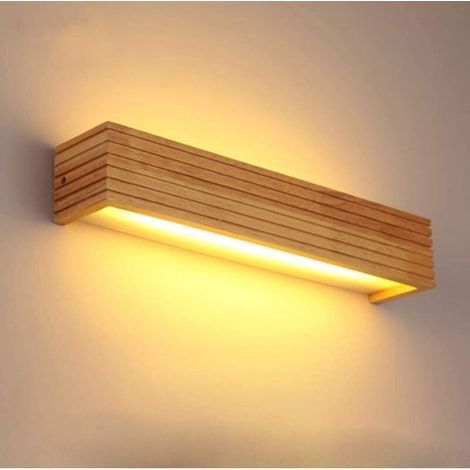45cm Wooden LED Wall Light – Warm Light, Easy to Install, Soft LightHigh quality enhances quality of life. (1/5)