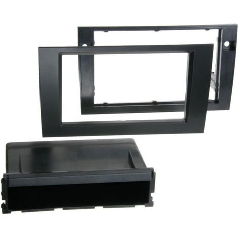 Support autoradio 1Din compatible avec Audi A4 01-09 Seat Exeo ap09 - Noir