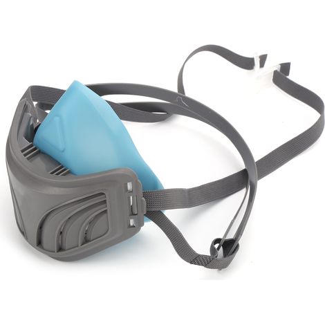 Demi-masque anti-poussière avec filtre réutilisable série ST-1000, élastique confortable pour la protection au travail (1/5)