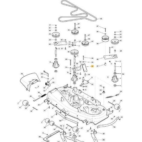 Oberer Leerlaufhebel. MTR118SD ZNB ORIGINAL STIGA - 382318299/0