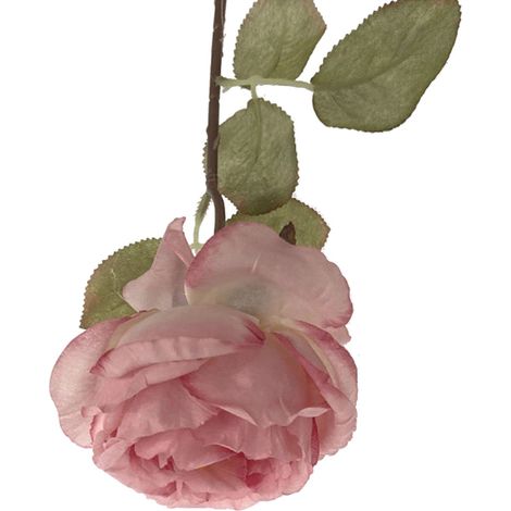 Rose artificielle rose, une décoration exquise pour la maison, la chambre, la table de mariage ou un bouquet. (1/5)