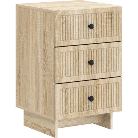 Nachttisch Sonoma-Eiche 43 x 41 x 66,5 cm Holzwerkstoff vidaXL