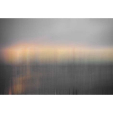 Papier peint panoramique cuisine lumière du soleil Tapisserie panoramique coucher de soleil chambre Papier peint panoramique gris & jaune abstrait (1/3)